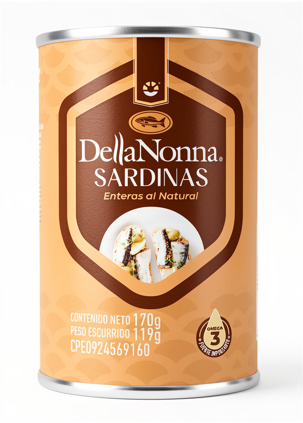 Sardinas Della Nonna Enteras Al Natural
