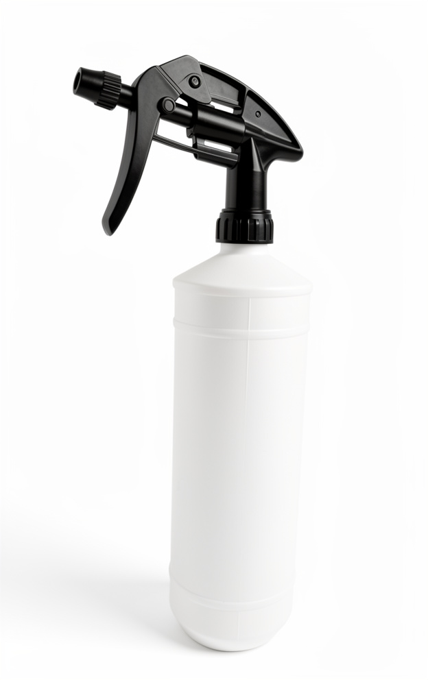 ATOMIZADOR NEGRO CON BOTELLA BLANCA 800 LT