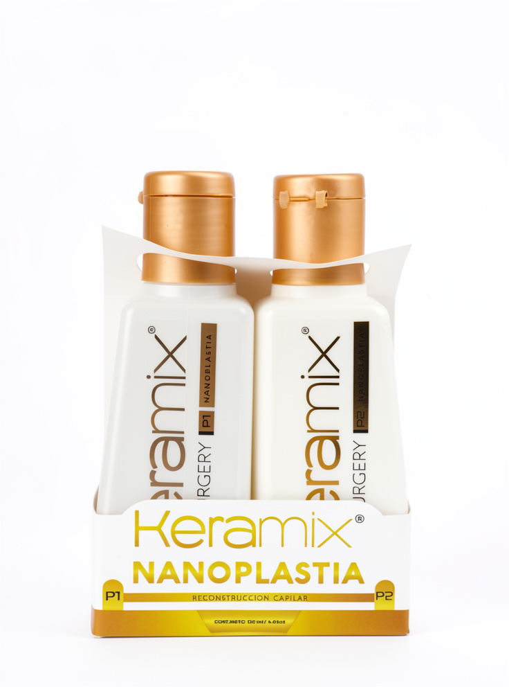 Alisado Keramix Nanoplastia 120ml (Paso1y2)