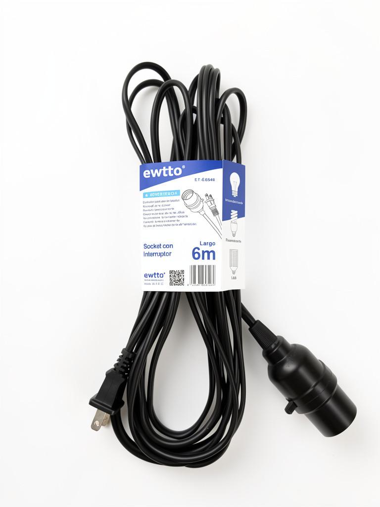 extensión Negra Cepo 6m