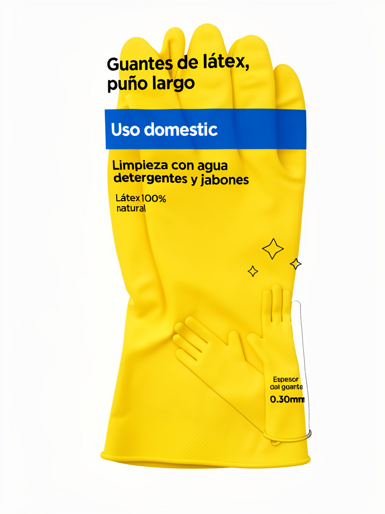 guantes  de latex H9025