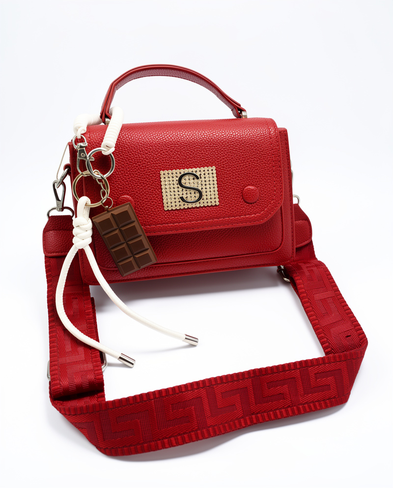 BOLSO MANOS LIBRES ROJO
