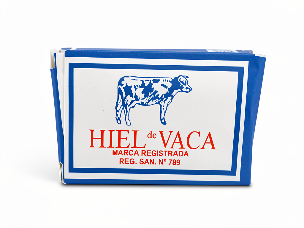 Hel de vaca, jabon
