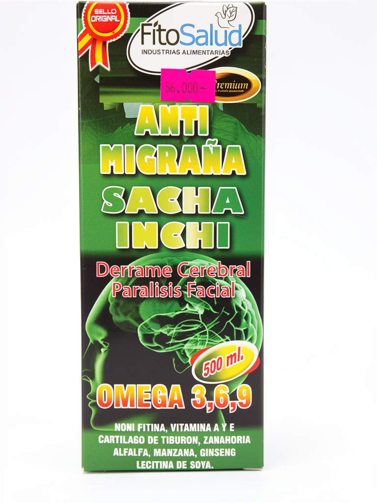 Anti Migraña Sacha Inchi