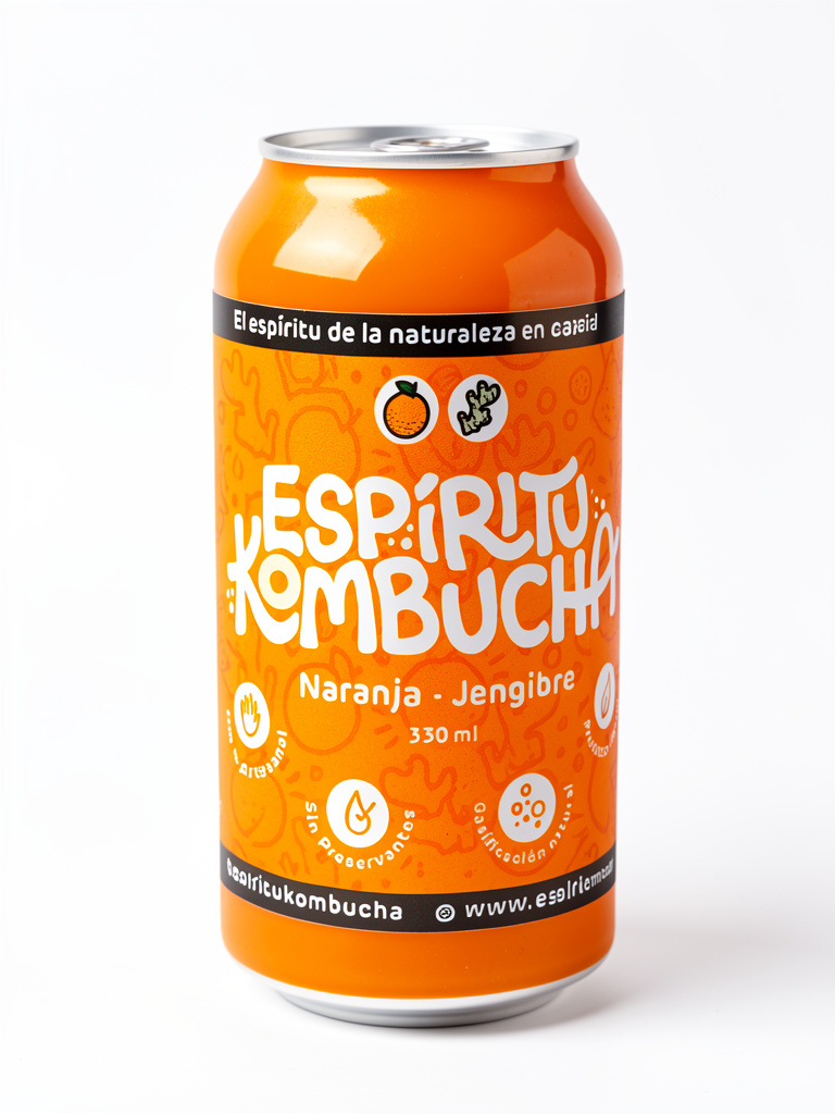 Kombucha naranja - zanahoria