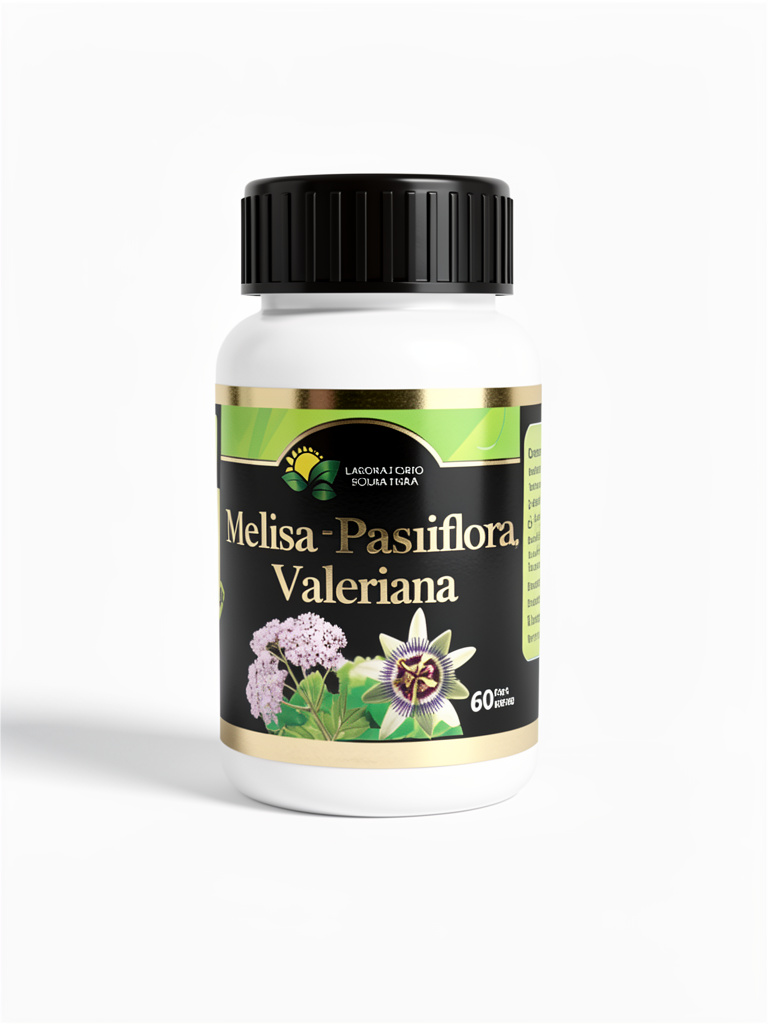 Melisa,pasiflora, Valeriana