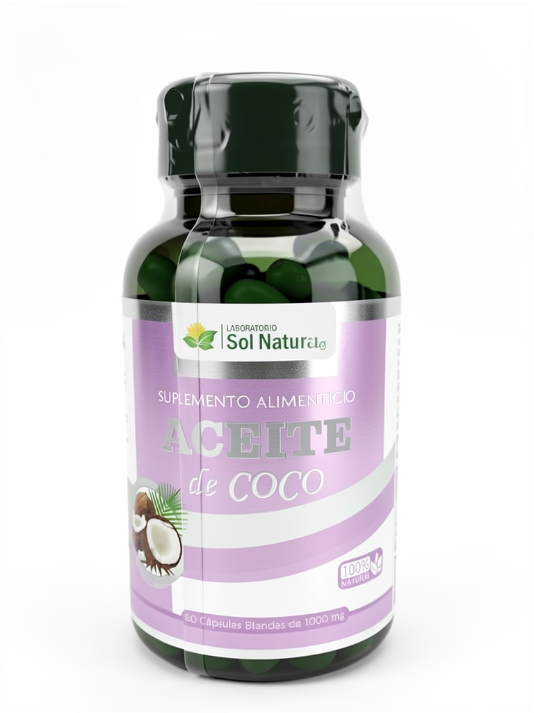 Aceite coco capsula