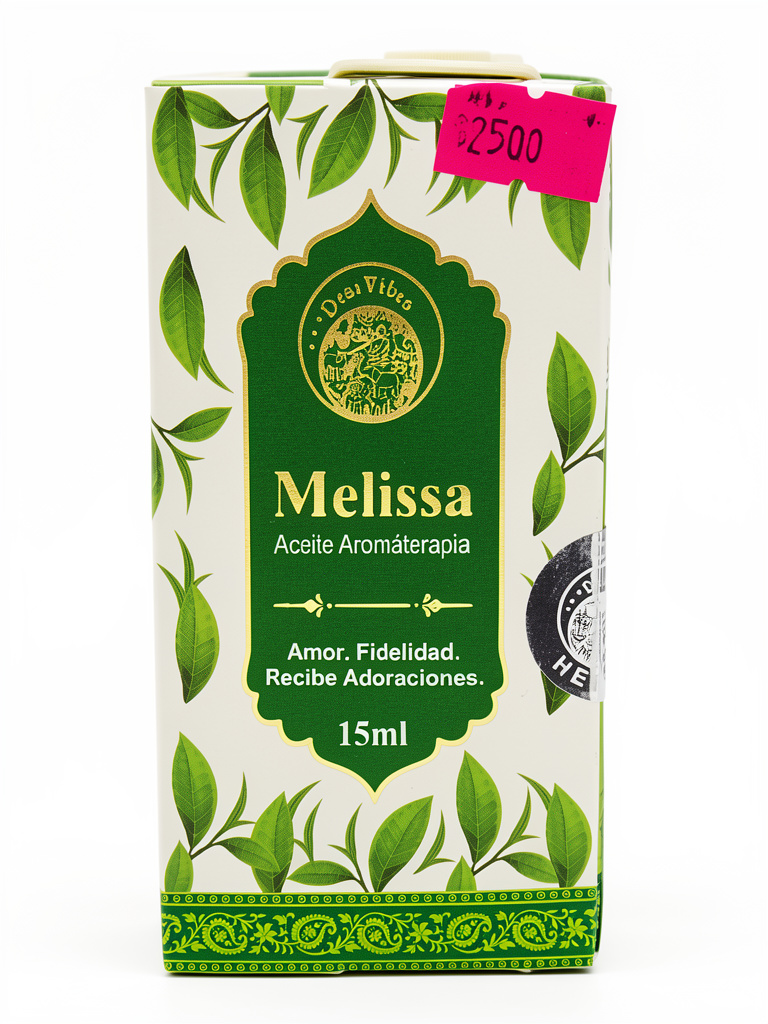 Melisa, aceite