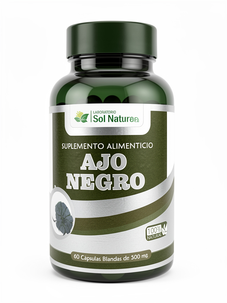 Ajo negro capsula