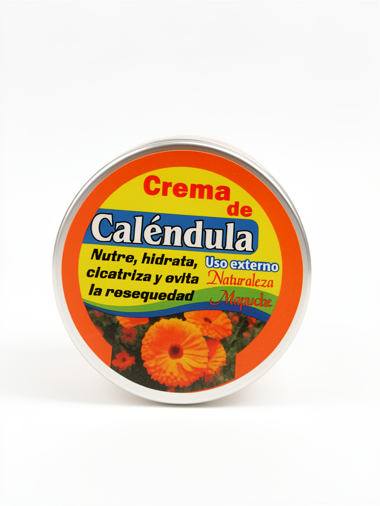 Caléndula en crema