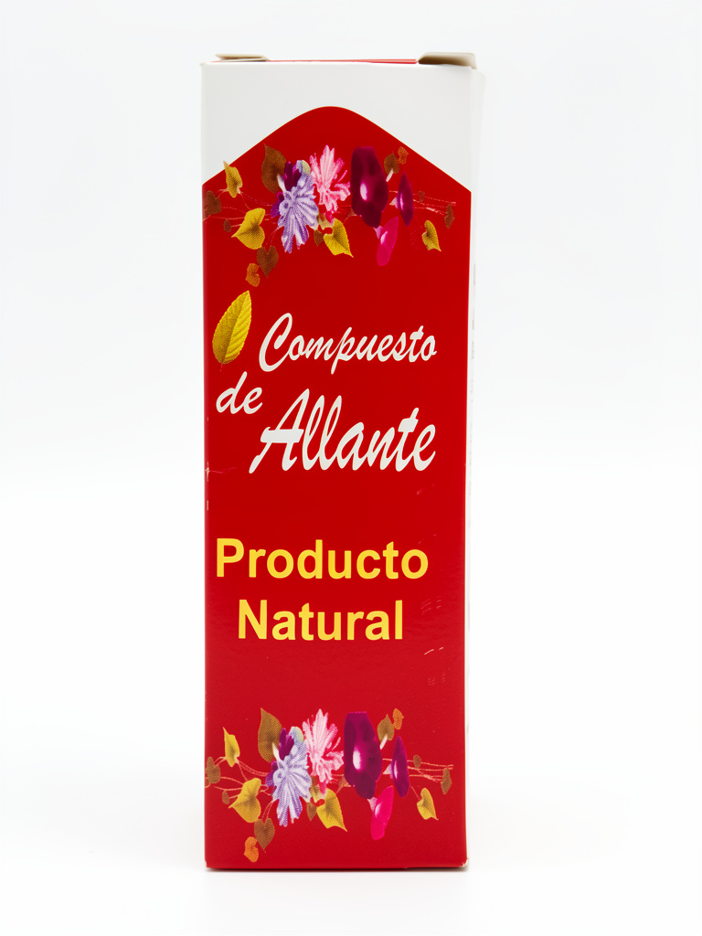 Compuesto allente gotas plásticas