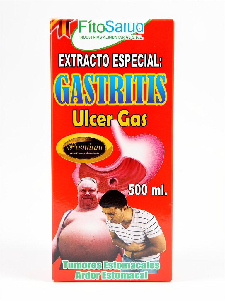 Gastrizan ulcer gas