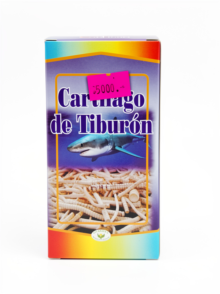 Cartílago de tiburón cápsula