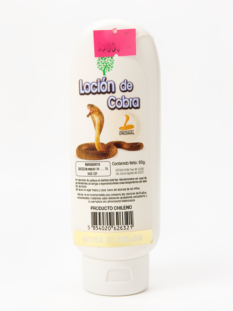 Loción cobra