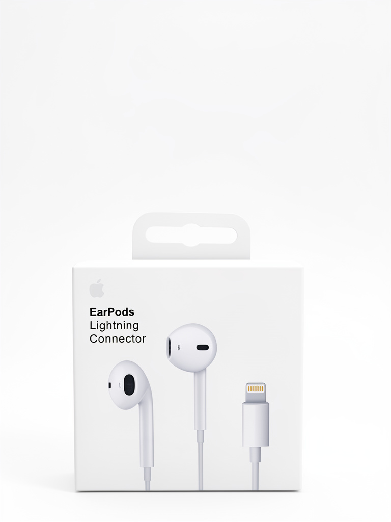 Apple EarPods blancos Lightning