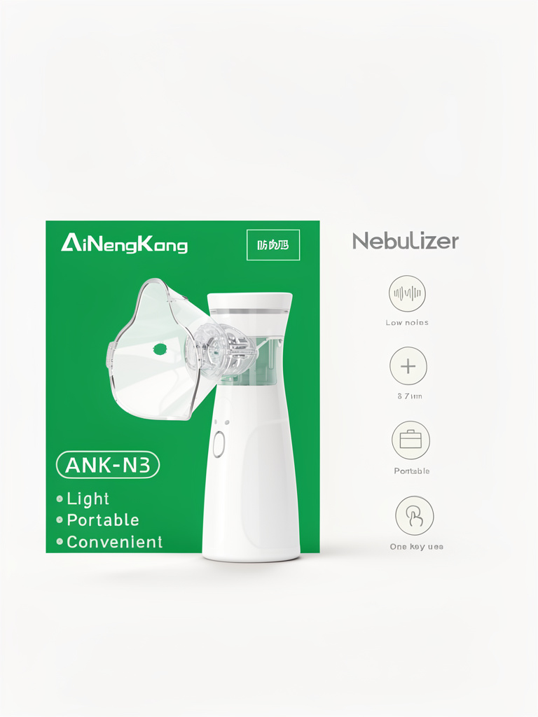 nebulizador portátil blanco