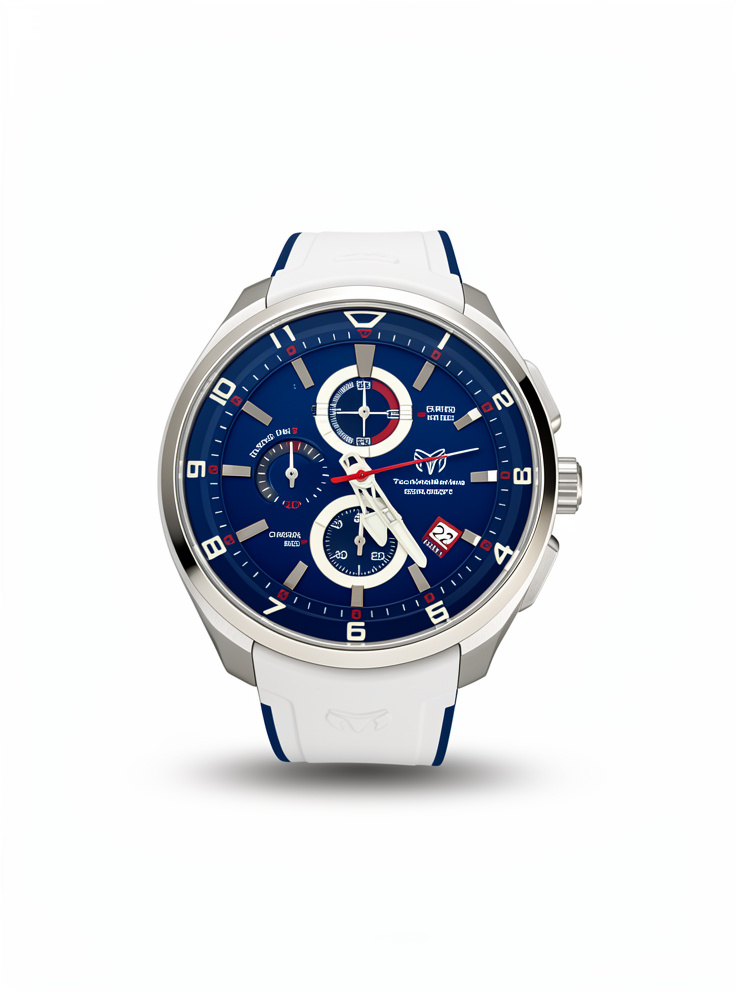 Reloj TechnoMarine Ocean Quantum Sport Blanco / Azul - 44mm (Hombre)
