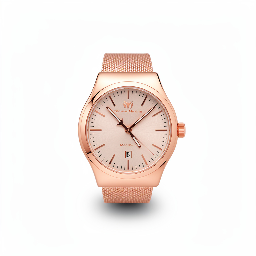 Reloj TechnoMarine MoonSun 117202 Oro Rosa- 40mm (Mujer)