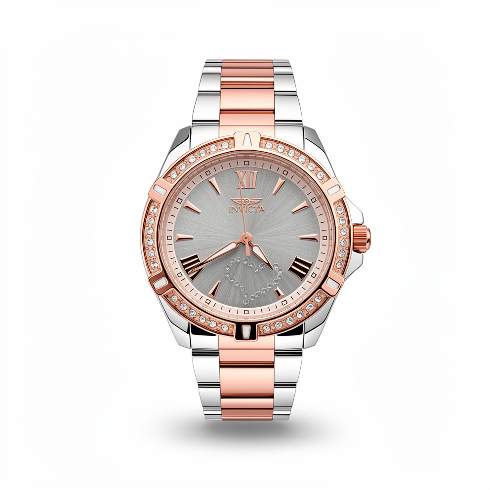 Reloj Invicta Angel 49893 Plata / Oro Rosa - 34.5mm (Hombre)