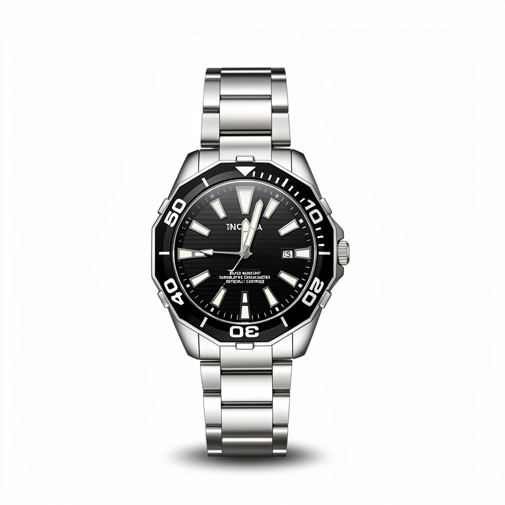 Reloj Invicta Diver Meridian 69242 Plateado / Negro - 46mm (Hombre)