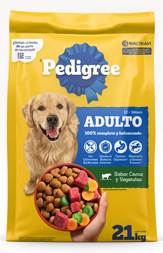 Bolsa Pedigree Adulto 21kg