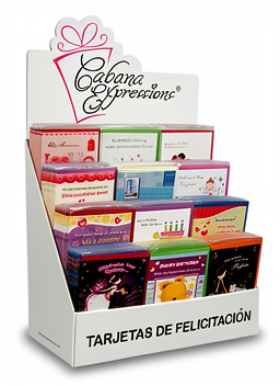 CEM-001 Exhibidor de Tarjeta
