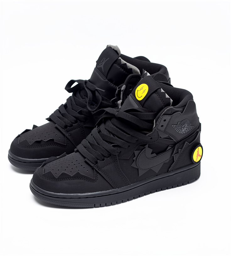 Air Jordan negras J.Balvin