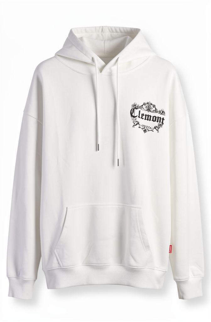 Hoddie blanco Clemot