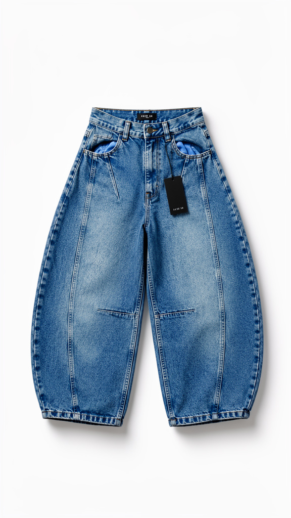 jeans balloon azul