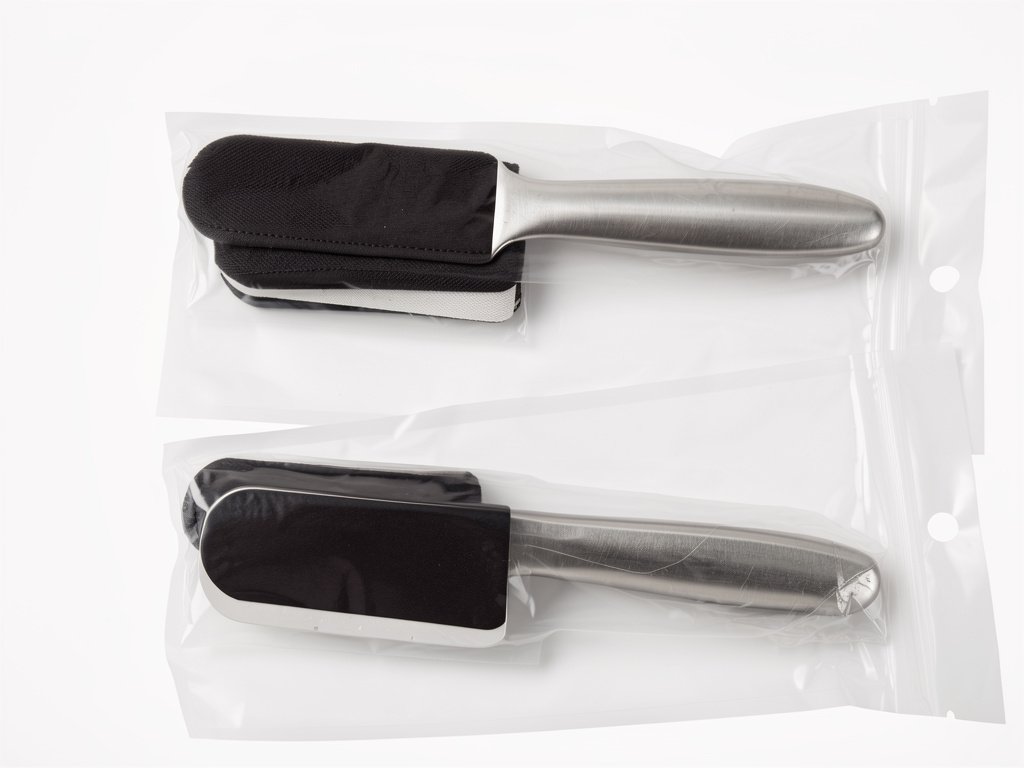 Paleta pie metal con 12 repuestos descartables unica