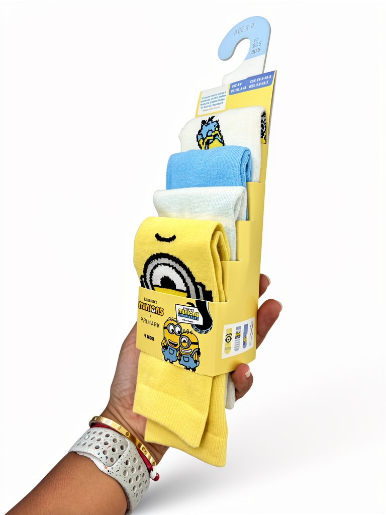 PACK 4 MEDIAS MINIONS