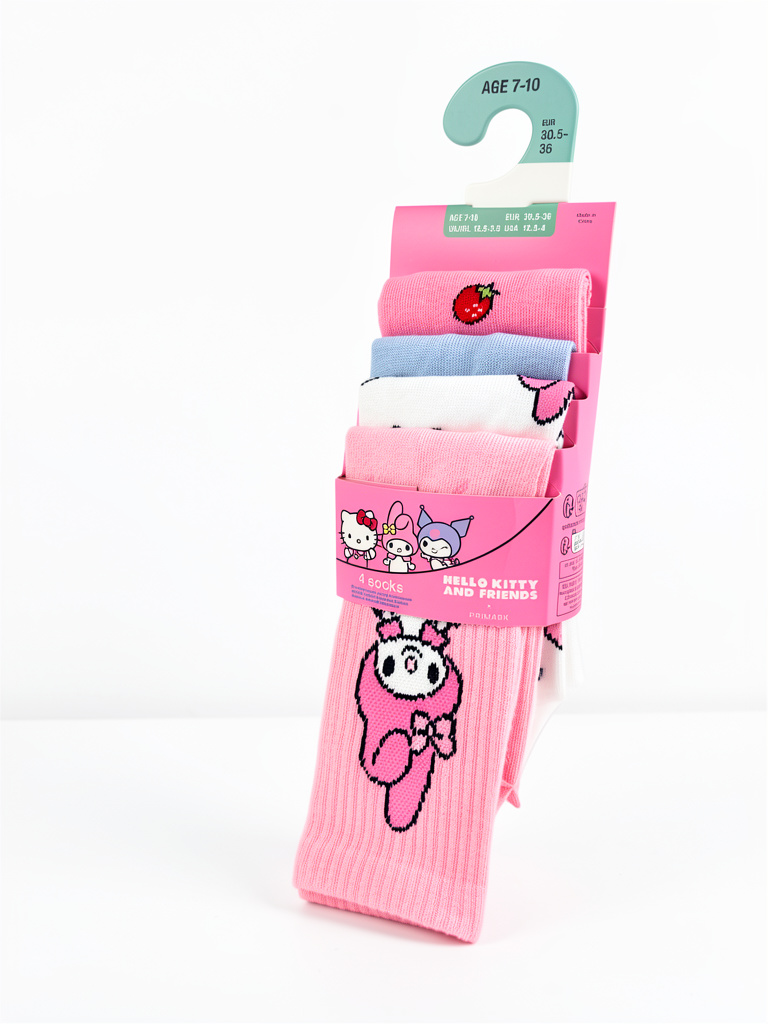 PACK 4 MEDIAS HELLO KITTY