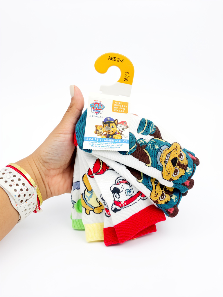 PACK 4 MEDIAS PAW PATROL