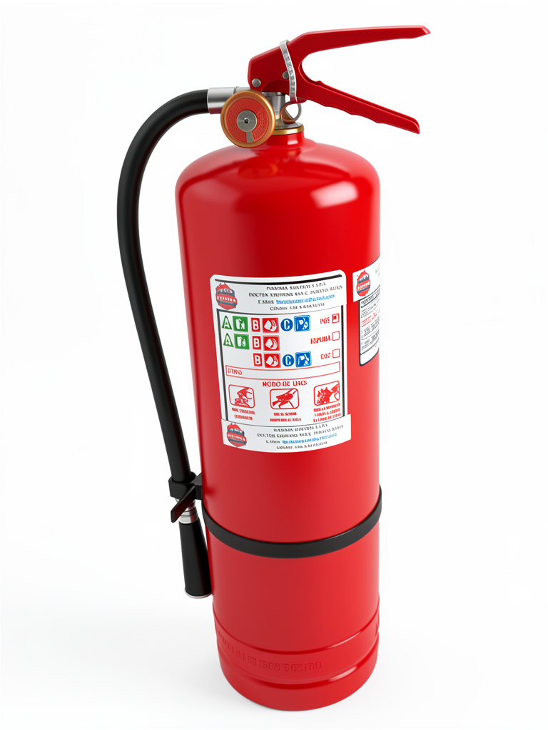 Extintor PQS 6 kg