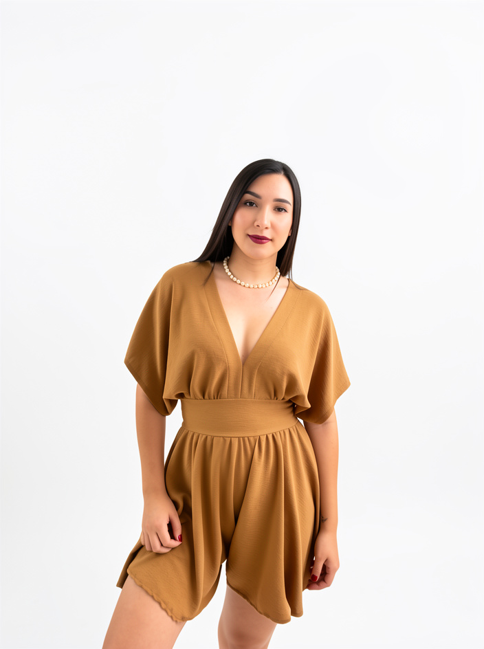 Vestido cafe 008