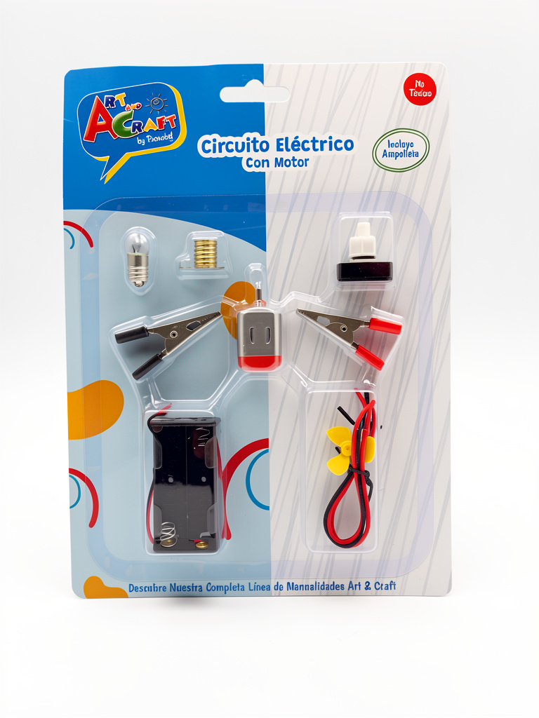 Circuito eléctrico con motor