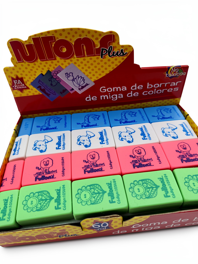 Goma mini colores Fultons