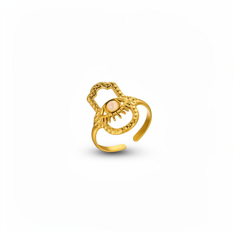 50998-ANILLO DORADO TERCER OJO