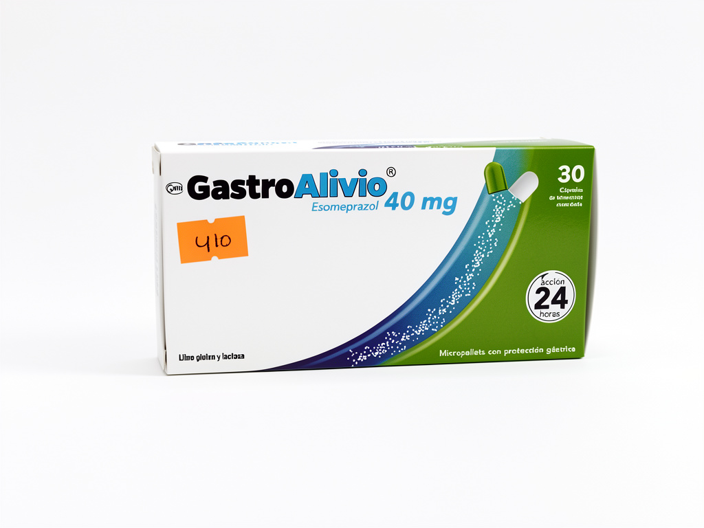 GastroAlivio Esomeprazol 40 mg