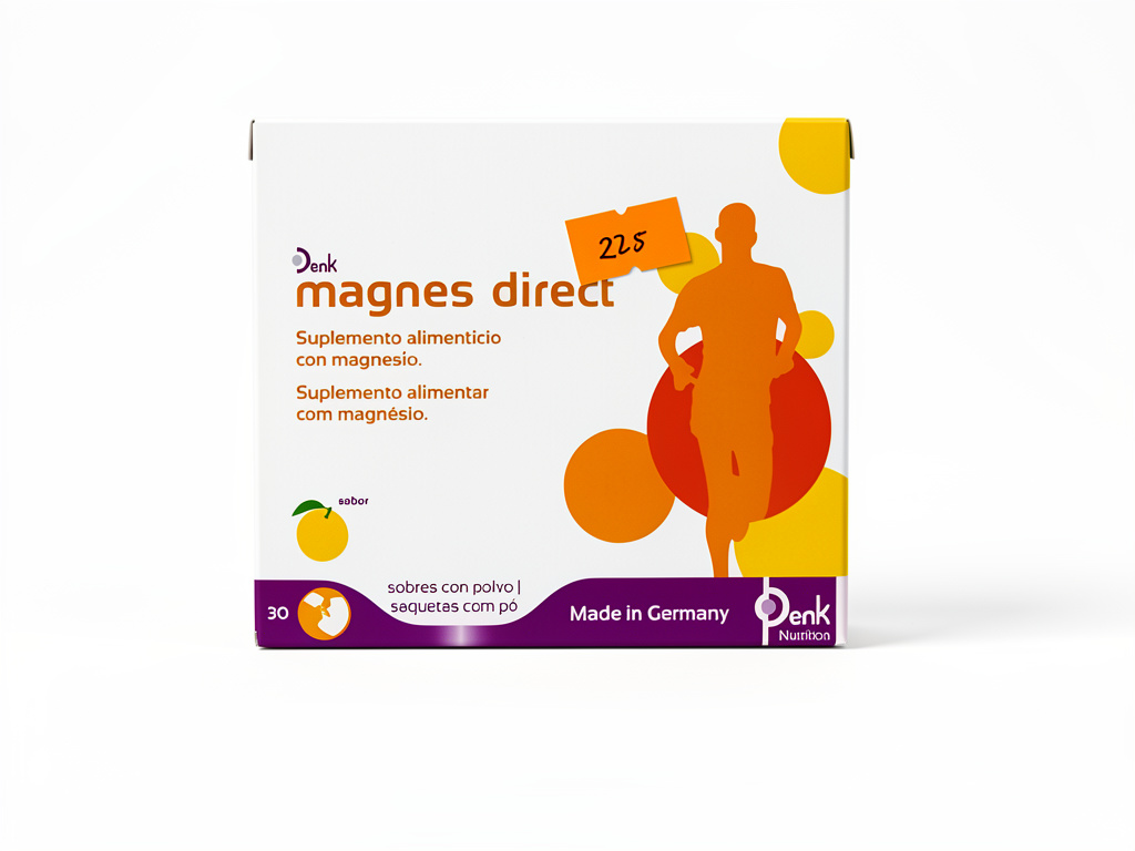 Magnes direct sabor mandarina