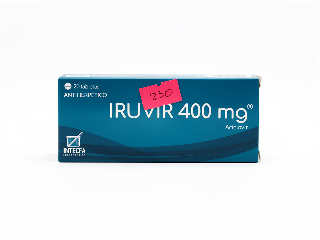 IRUVIR 400 mg Aciclovir