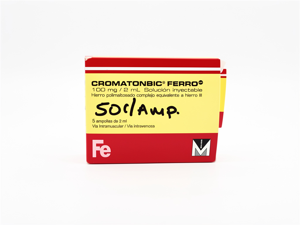 Cromatonbic Ferro  100mg - ampolla