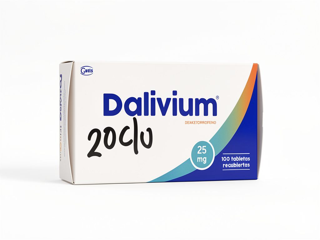 Dalivium 25 mg tabletas