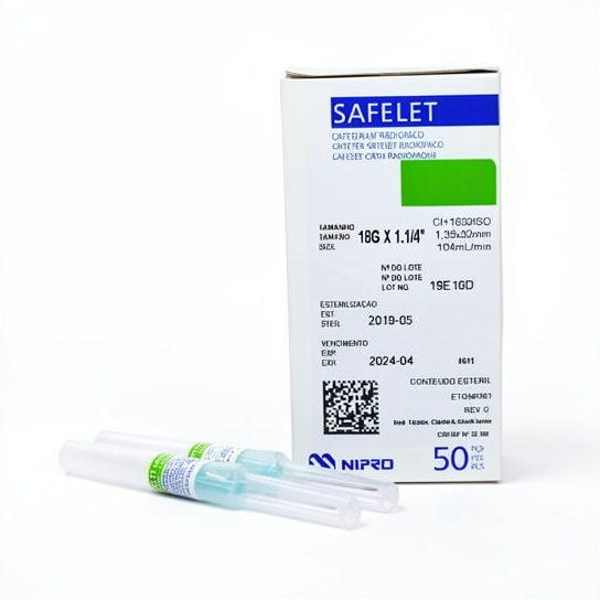 Catéter Intravenoso #18 1 1/4 Angiocath  Nipro