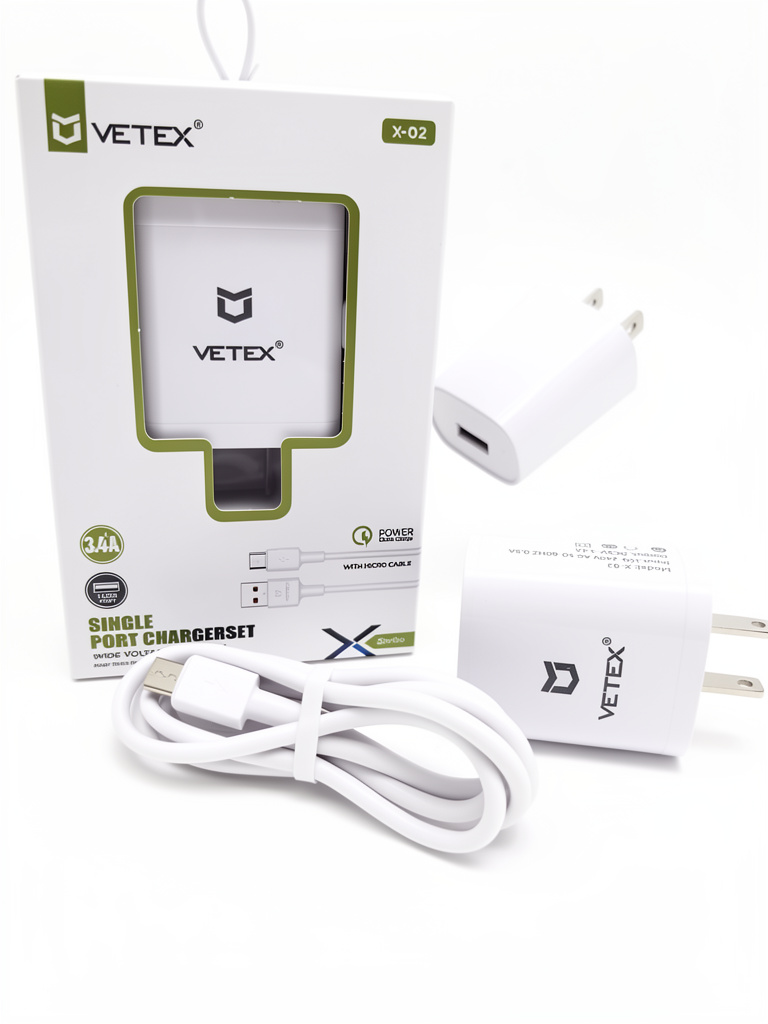 01265 - CARGADOR - Vetex x02 - Micro V8