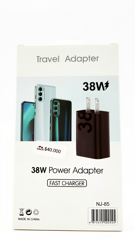 01955 - CARGADOR MOTOROLA 38W TIPO C