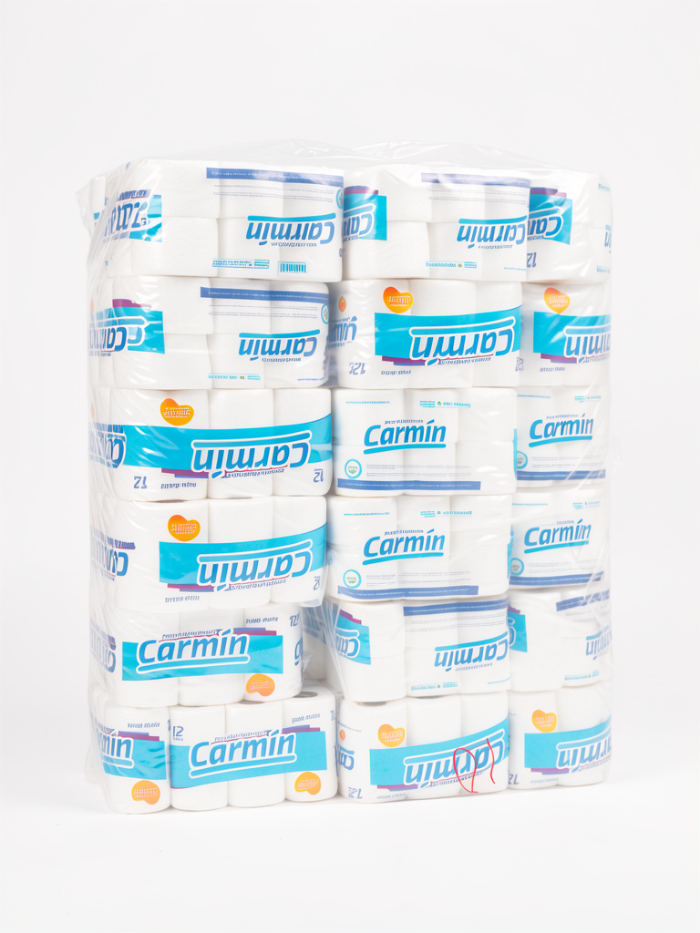 Carmin papel higienico blanco