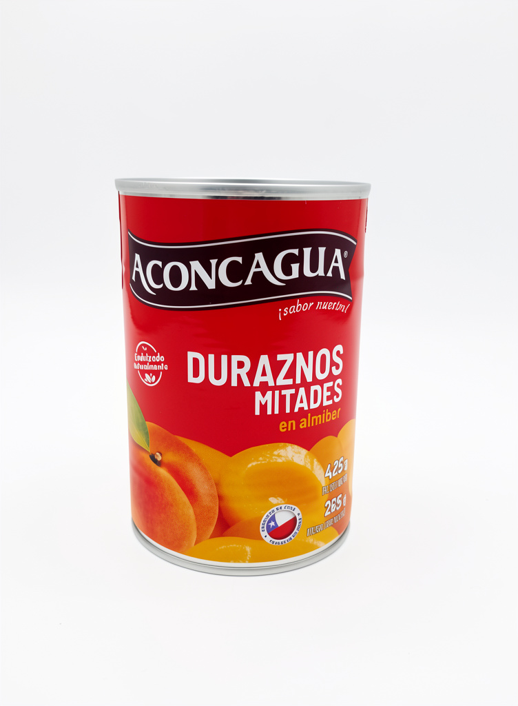 Aconcagua Duraznos Mitades 425g unidad