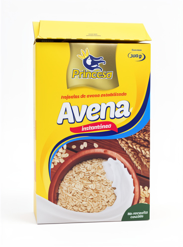 Avena en cajita princesa