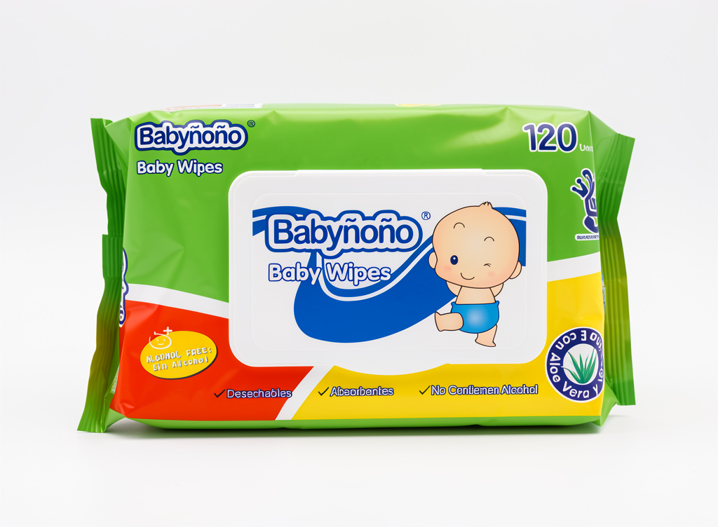 Babynoño toallitas húmedas de 120 unidades